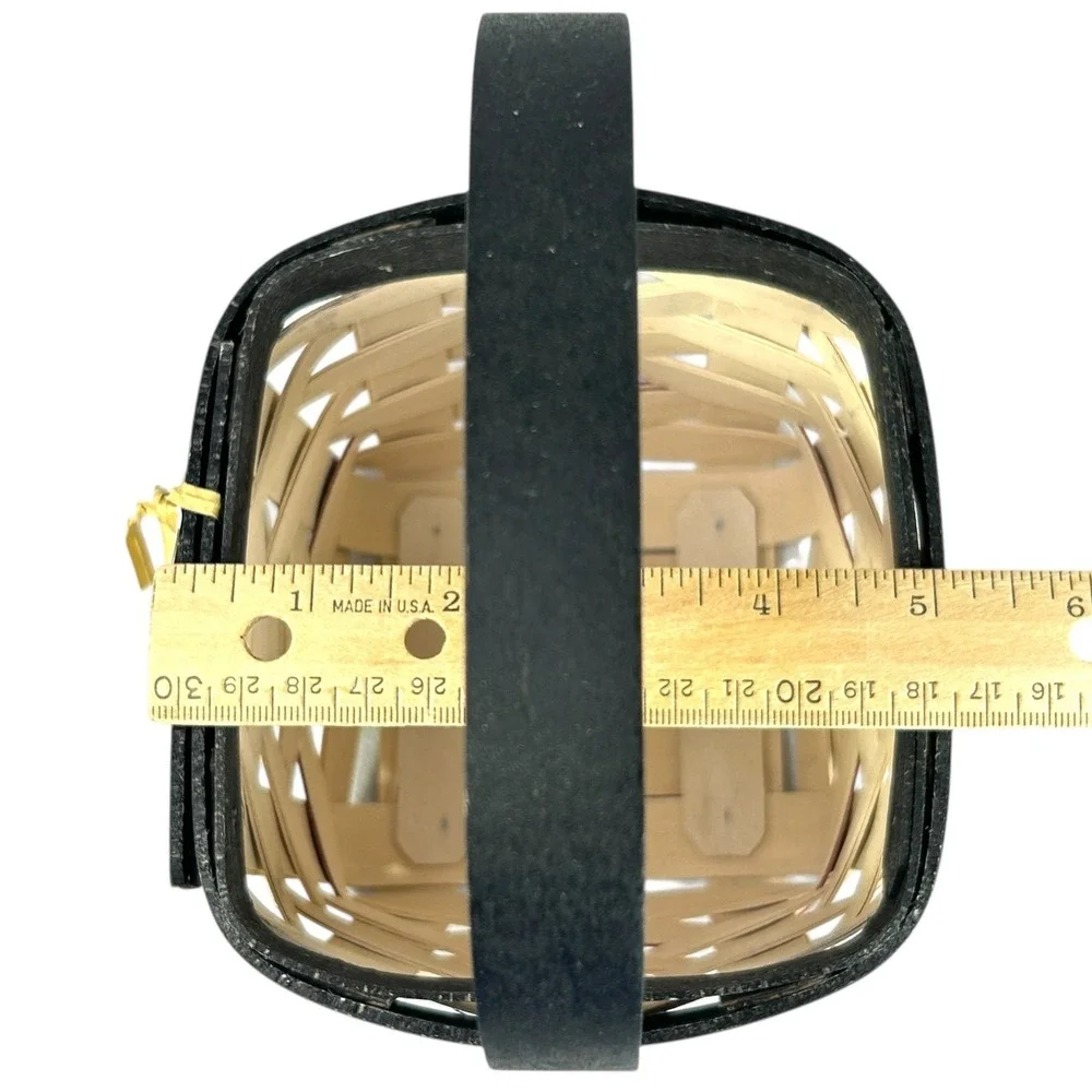 Longaberger MR. FLURRY FACE Sm Peg Basket‎ 2016 Lid Protector Face Stickers Tags